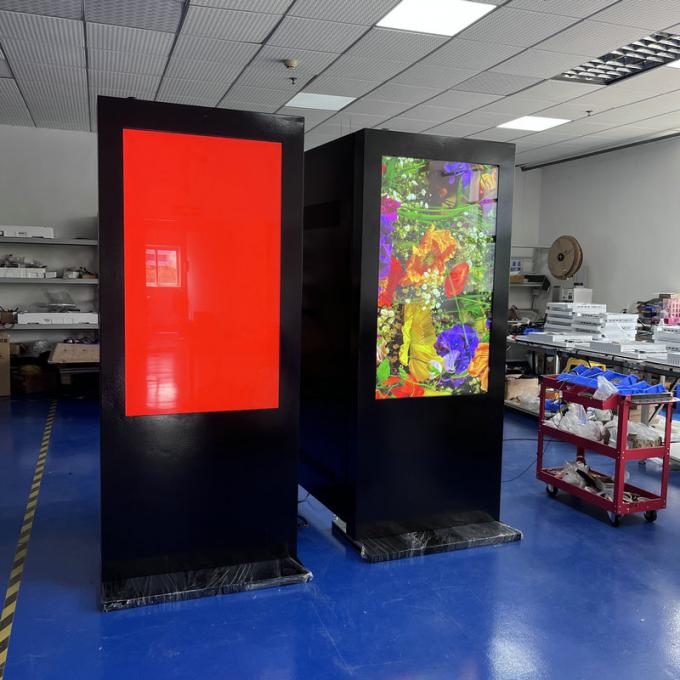 Interactive Outdoor Advertising 4000cd/M² Outdoor Digital Advertising Boards Interactive Digital ...