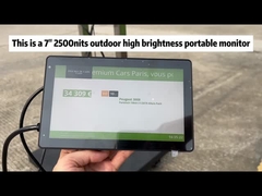 Camera external high brightness 7 inch portable 1080P aluminum alloy housing monitor