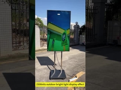 Fast Response Time and Adjustable Brightness 1200 1 Contrast Ratio LCD Display for Window