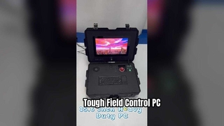 15.6 Inch PC Case Portable Field Control Station with High Brightness