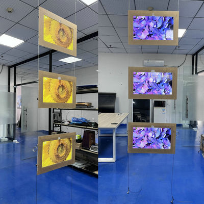Buy Indoor High Brightness 3 Screen Advertising Display USB and HDMI Interface High Refresh Rate online manufacture