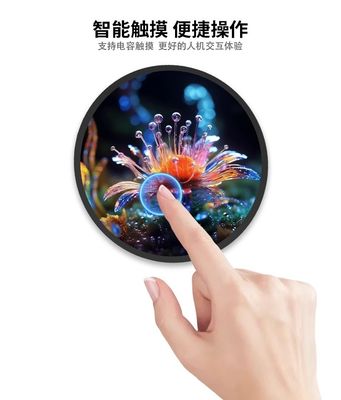 Buy 23.6inch Indoor Digital Signage Displays LCD 1280*1280 Smart Round HDMI Monitor online manufacture