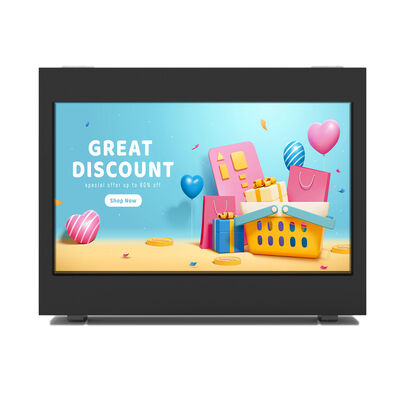 buy 32 Inch IP65 Waterproof Outdoor LCD Display with 3000cd/m² Brightness for Digital Signage and Advertising online manufacture