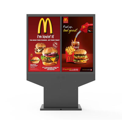 Buy 55 Inch IP65 Waterproof Outdoor Digital Signage with 2000~4000 cd/m² Brightness LCD Digital Display online manufacture