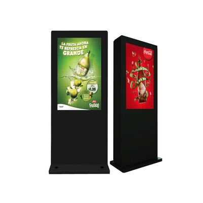 Buy 55-inch Waterproof Outdoor Digital Signage with 2000nits Brightness LCD Advertising Kiosk online manufacture