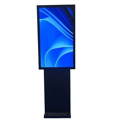 buy IP65 Waterproof 55 Inch LCD Advertising Screen with 3000cd Brightness Outdoor Digital Signage Kiosk online manufacture