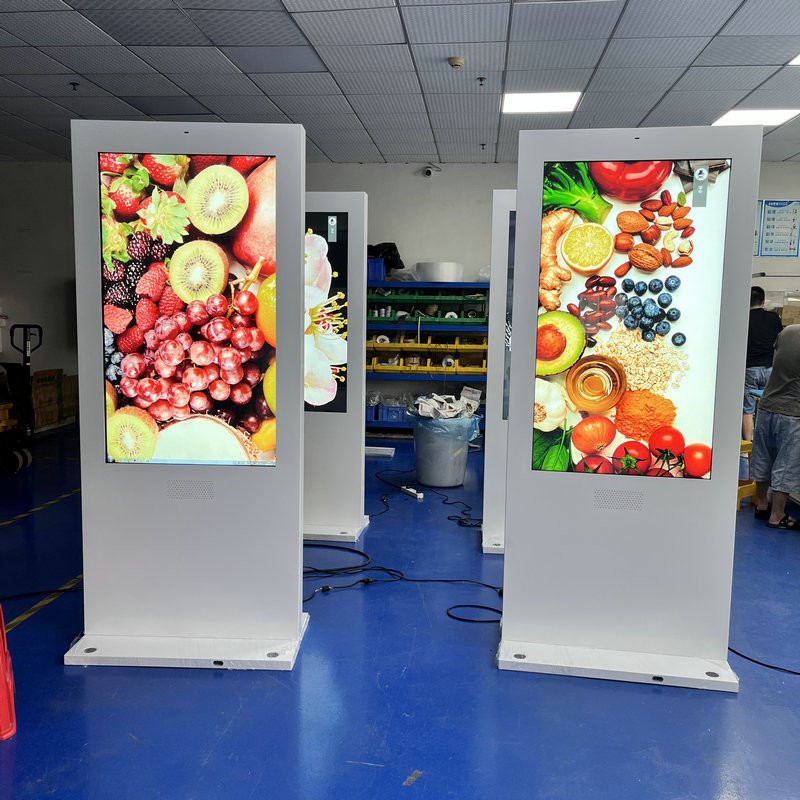 Commercial IP65 Waterproof Outdoor Digital Signage Displays Anti Theft ...