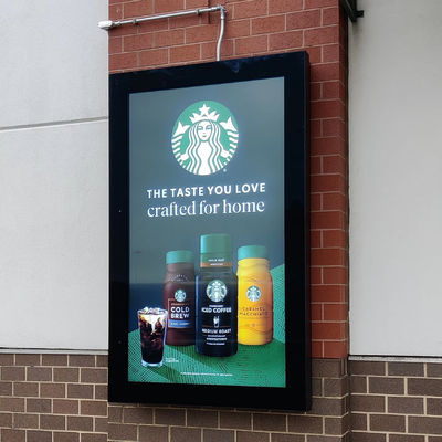 32 Inch 1920x1080 HD Outdoor LCD Display with 50000~100000hours Lifespan for Digital Signage