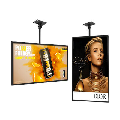 55 Inch 4000nits High Brightness IP67 Waterproof LCD Advertising Machine for Outdoor Digital Signage