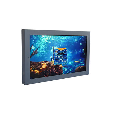 49 Inch Ultra Thin 3000cd/m2 Brightness IP55 Waterproof Outdoor Digital Signage LCD Advertising Display